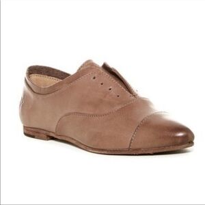FRYE Rose Leather Oxford Slip On Shoes